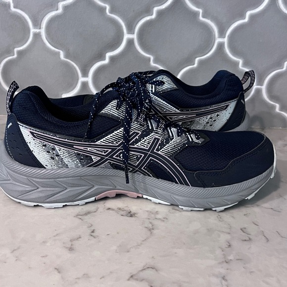 Asics GEL-Venture 9 Women's Trail Running Shoes Navy Athletic Sneakers Size 10.5 - Picture 7 of 11